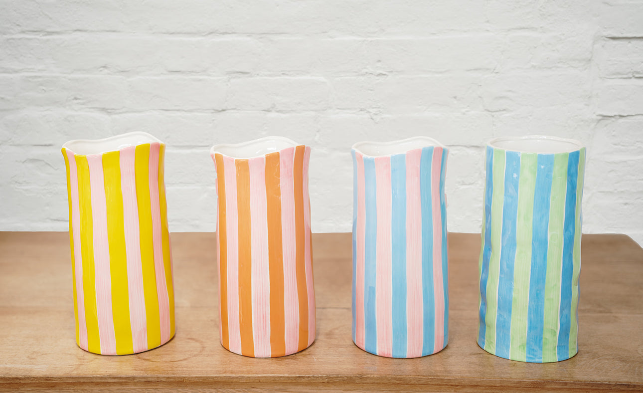 Colourful Ceramic Milk Jugs