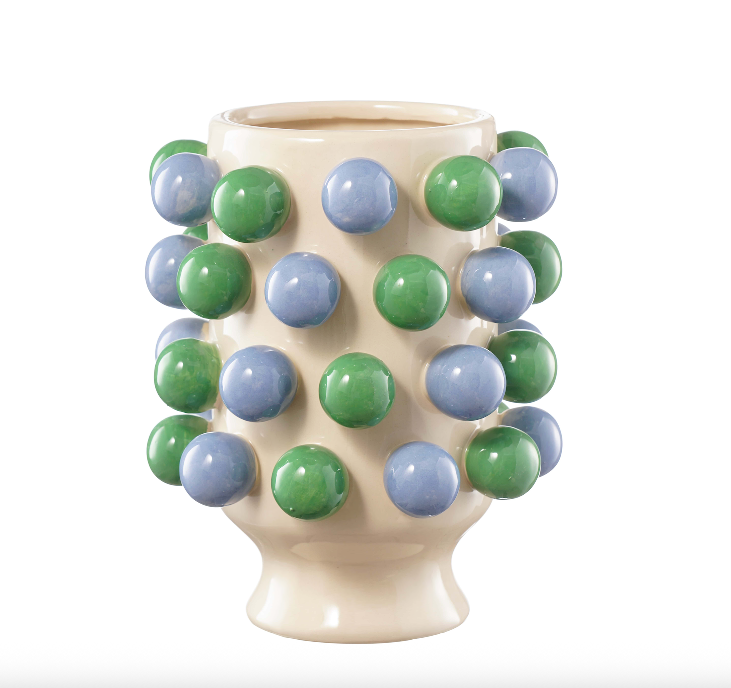 AUGUST PREORDER Small Bubble Vase - Green & Blue