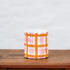 Pink Orange Striped Ceramic Soy Candle | Noss and Co | Australia