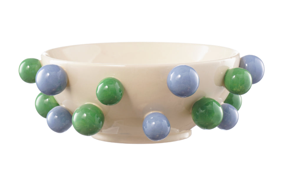 AUGUST PREORDER Bubble Bowl - green and blue