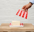Red & Pink Stripe Large Butter Dish | Noss and Co