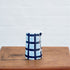 Hand Painted Navy and Blue Gingham Milk Jug | Noss & Co Australia