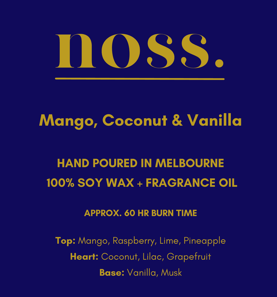 Pink Glass Jar Candle | Noss and Co | Australia